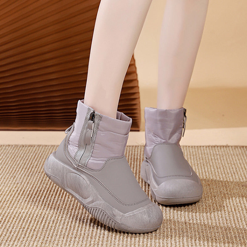 Warme rutschfeste Damen-Schneestiefel