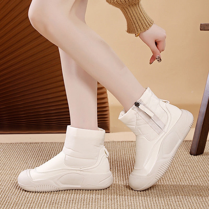 Warme rutschfeste Damen-Schneestiefel