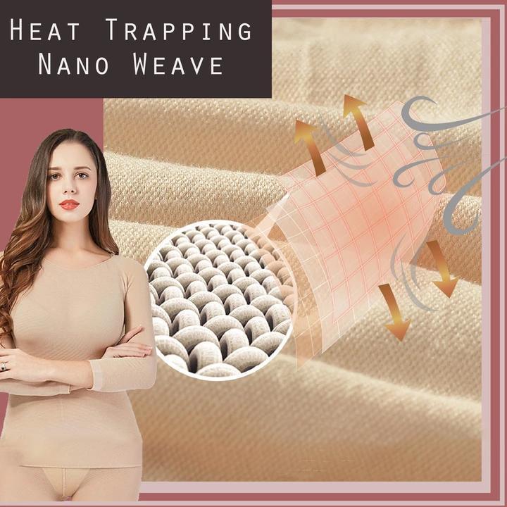 🩲 50% RABATT JETZT! ✨ Nahtlose Elastische Thermounterwäsche - Atmungsaktives Material mit Leichter Stütze für Unsichtbaren Komfort den Ganzen Tag 🌸✨