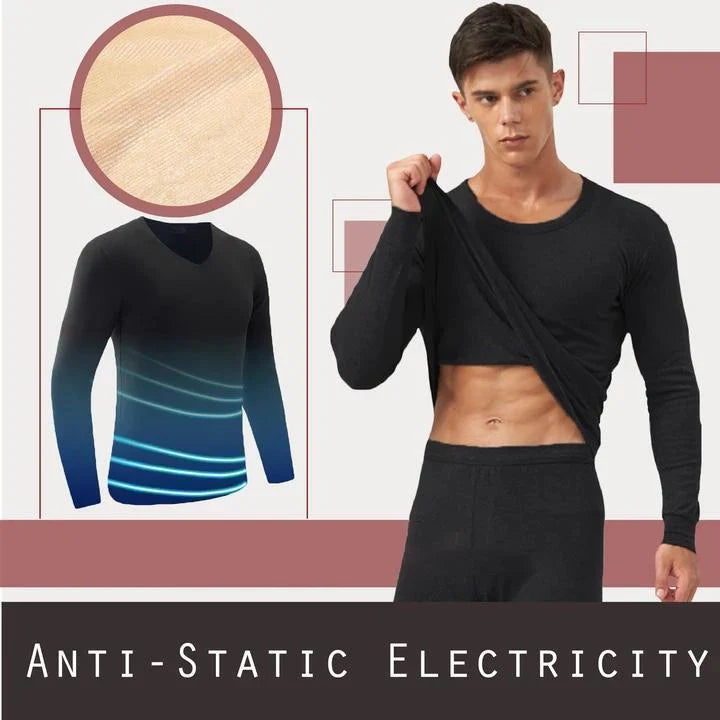 Ein Must-Have für Herbst und Winter🔥nahtlose elastische Thermounterwäsche