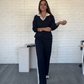 Damen-Set mit Langarm-Reversbluse und Hose💖Vielseitiger Stil, geeignet für Geschäftstreffen und Wochenendveranstaltungen