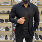 Herren Hemd in Layering-Optik