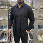 Herren Hemd in Layering-Optik