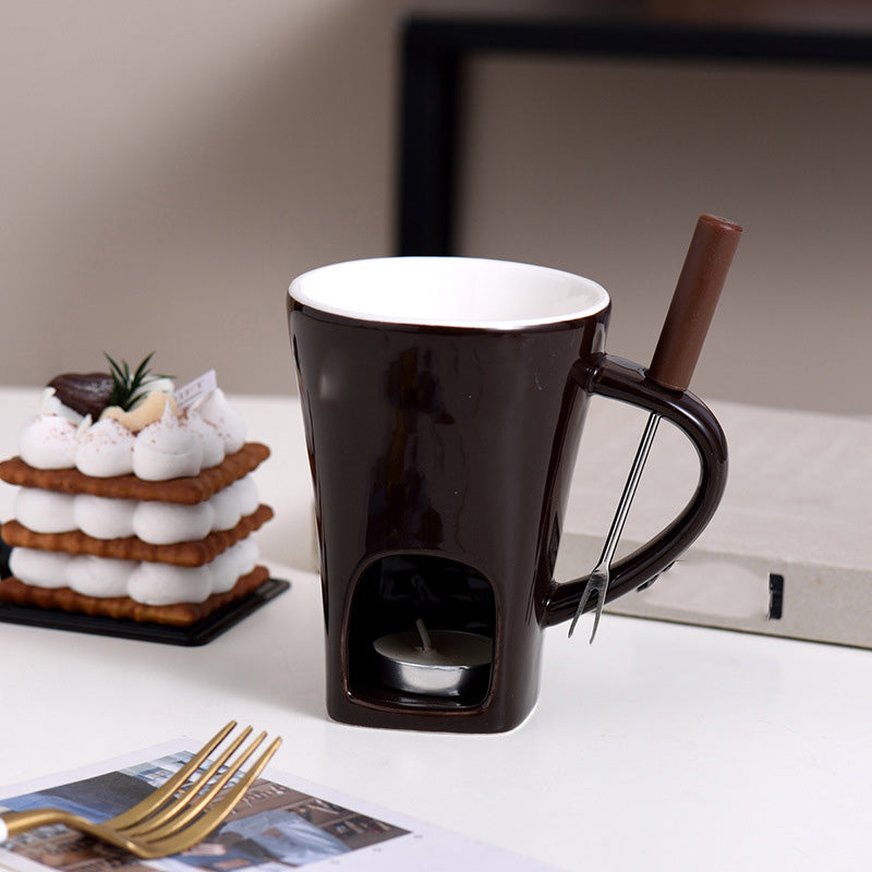 🍫Keramischer Schokoladenfondue-Becher