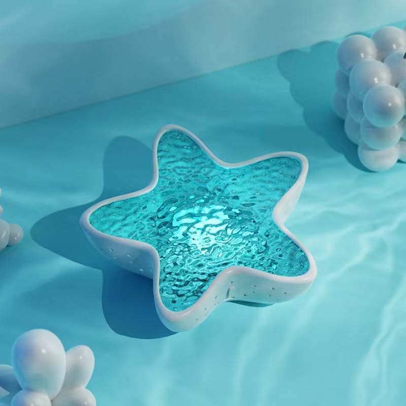 🌊 Ozean-Wellen-Projektor in Seestern-Form