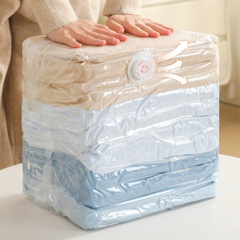 🔥🎁 1+1 GRATIS! Jumbo Vakuumbeutel – Platz sparen in Sekunden 💨📦
