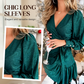 🎅LETZTER TAG DER AKTION – 50 % RABATT 🌲💖 Elegantes Damenkleid mit V-Ausschnitt