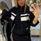 DAMEN-SET MIT STEHKRAGENJACKE & KLEID