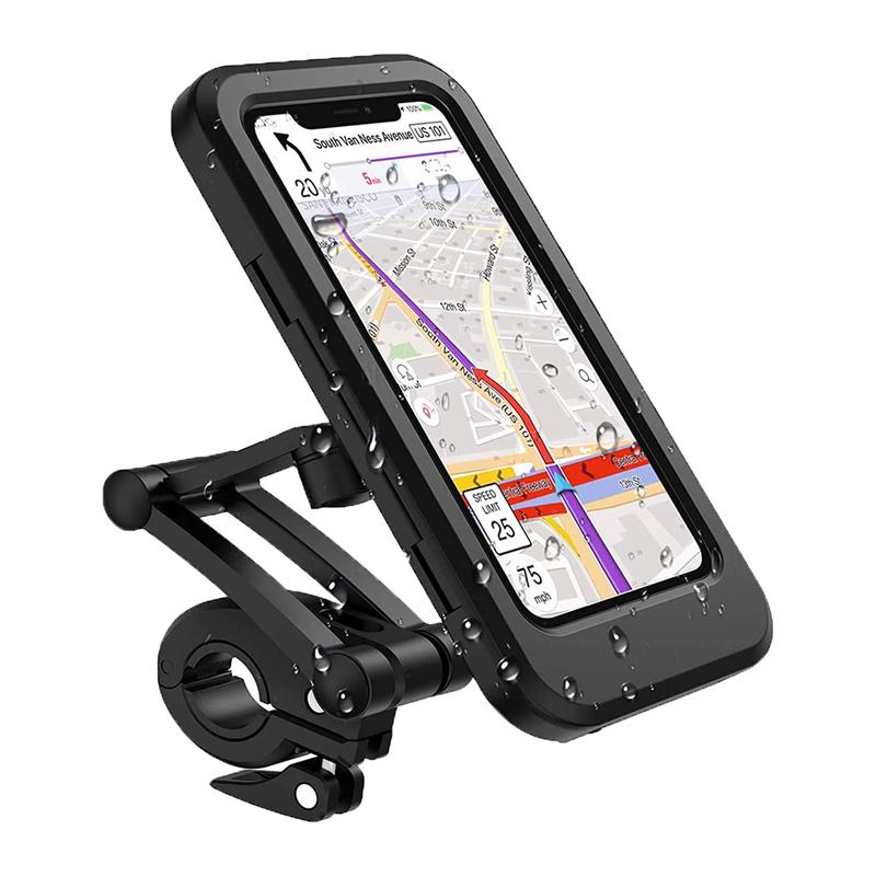 Wasserdichte Fahrrad- und Motorrad-Telefonhalterung