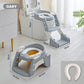🚽50 % RABATT⏰ Kinder‑Toilettensitz mit Treppe, PU‑gepolstert & höhenverstellbar – sicher & bequem fürs Töpfchentraining