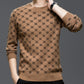 Trendiger Slim-Fit-Pullover mit langen Ärmeln für Herren