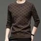 Trendiger Slim-Fit-Pullover mit langen Ärmeln für Herren