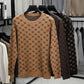 Trendiger Slim-Fit-Pullover mit langen Ärmeln für Herren