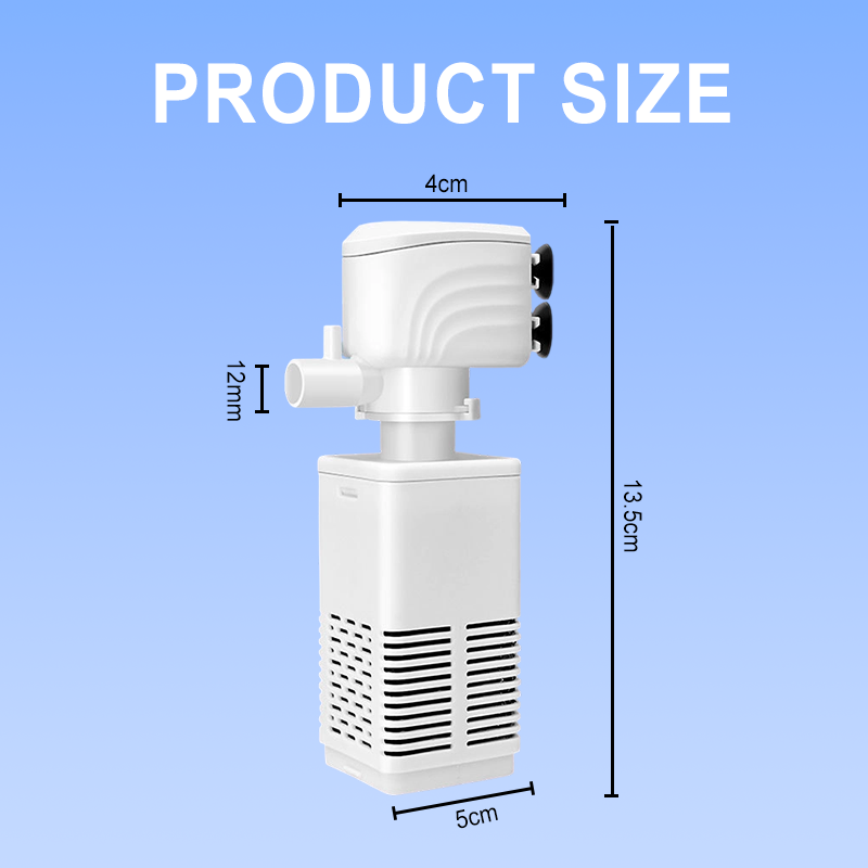 🔥 50% RABATT HEISSER VERKAUF! 💃 3-in-1 Aquarienfilter - Dreifachfunktion für Filtration, Sauerstoffanreicherung & Wasserzirkulation in bis zu 100L Becken 🌊🧽