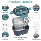 🍱 LIMITIERTES ANGEBOT: 50% RABATT! 🔌 Mobile Elektrische Brotdose (60W) – Für Auto & Haushalt, Edelstahl, 1.5L & Auslaufsicher ✨