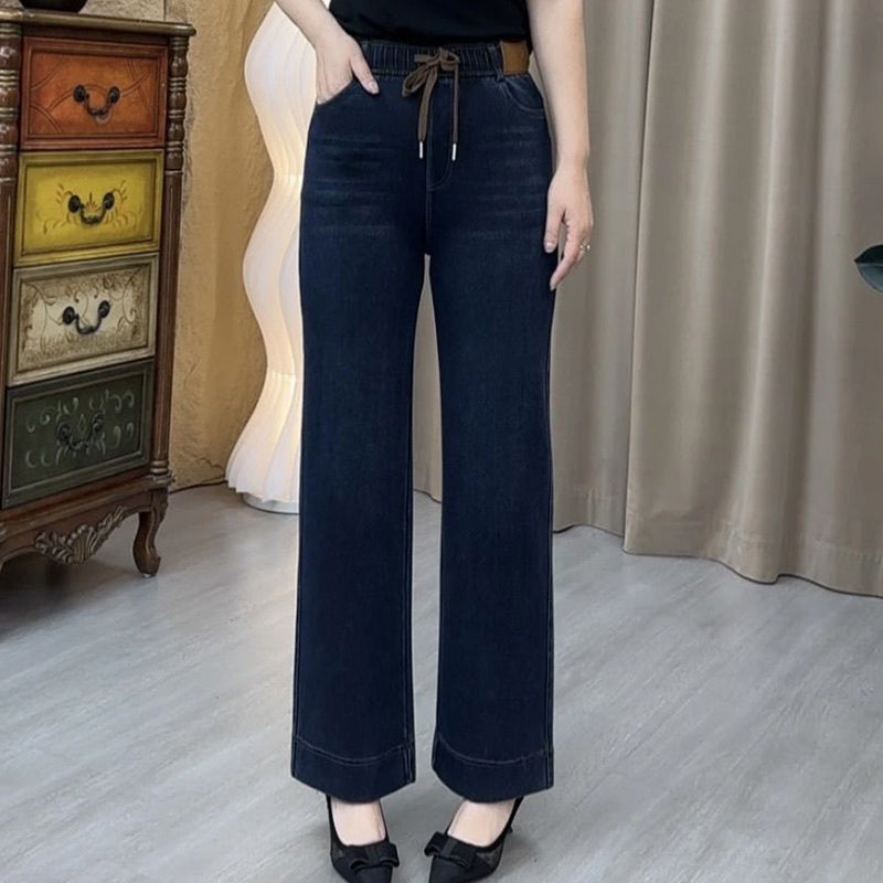 🔥Solange der Vorrat reicht 40 % Rabatt!🎉Damen Freizeitmode Straight-Leg Hosen