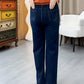🔥Solange der Vorrat reicht 40 % Rabatt!🎉Damen Freizeitmode Straight-Leg Hosen