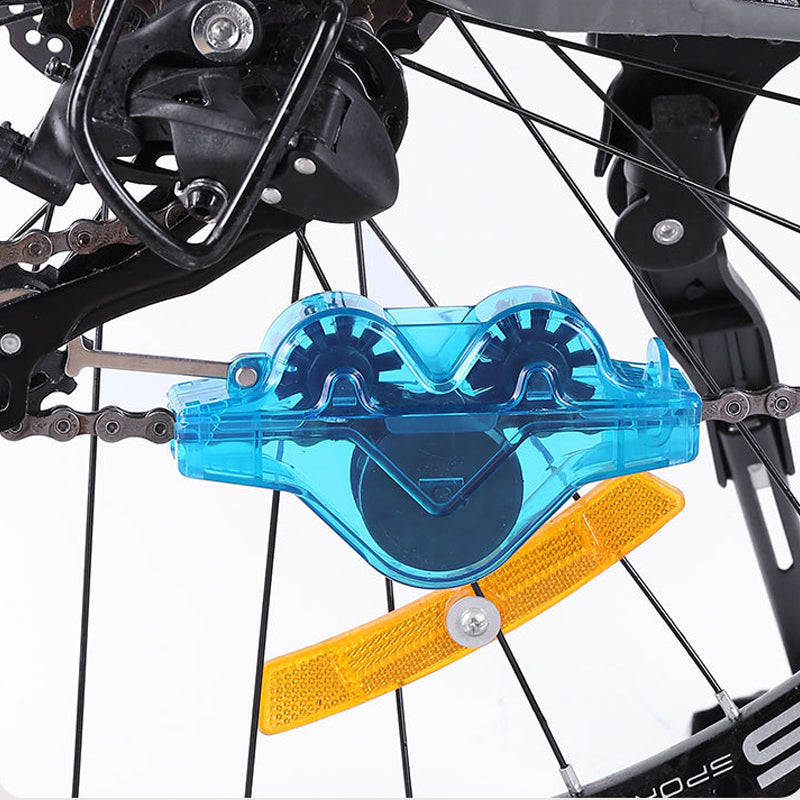 Fahrrad Kettenreiniger für Anhänger – Handfreie Reinigung für Mountainbike und Rennrad