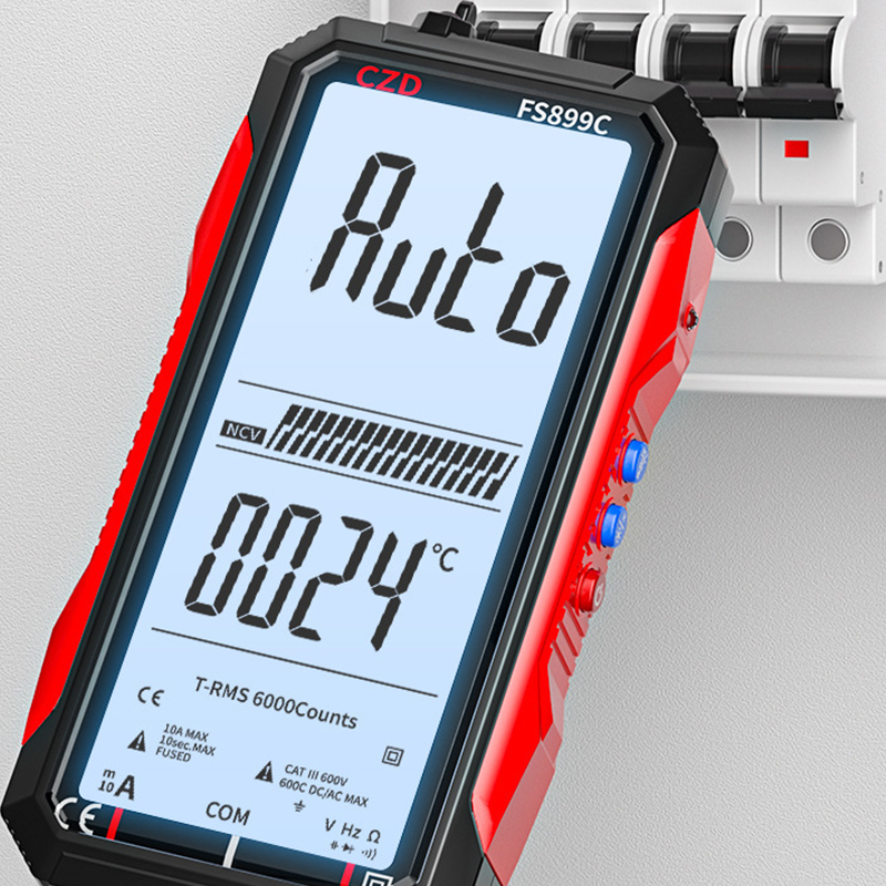 🔧 50% RABATT! ⚡ USB-Aufladbares Digitalmultimeter – Automatische Bereichswahl, LCD-Hintergrundbeleuchtung & Tragbares Design 🔋