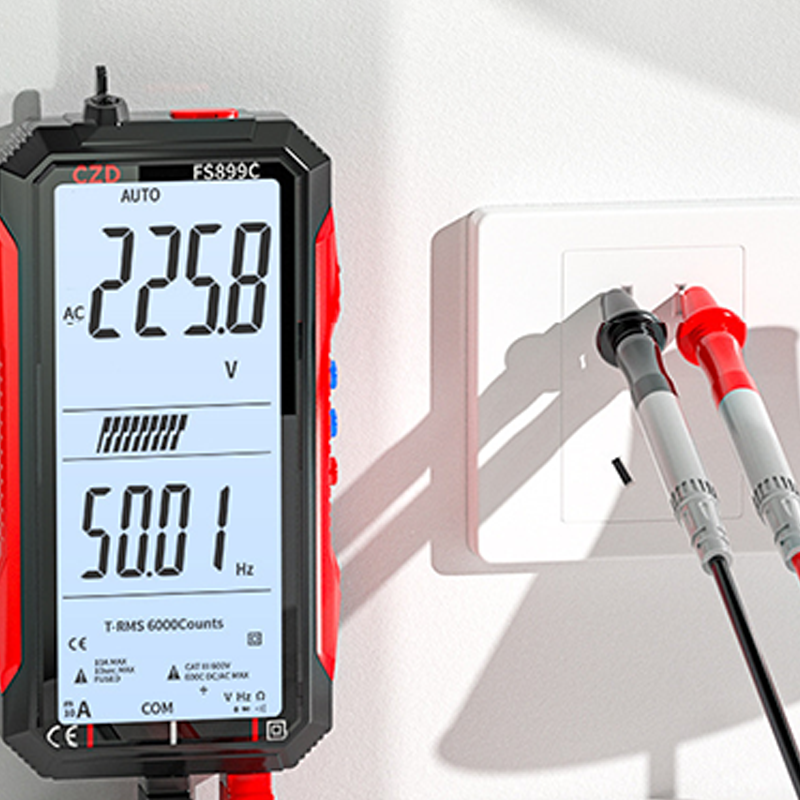 🔧 50% RABATT! ⚡ USB-Aufladbares Digitalmultimeter – Automatische Bereichswahl, LCD-Hintergrundbeleuchtung & Tragbares Design 🔋