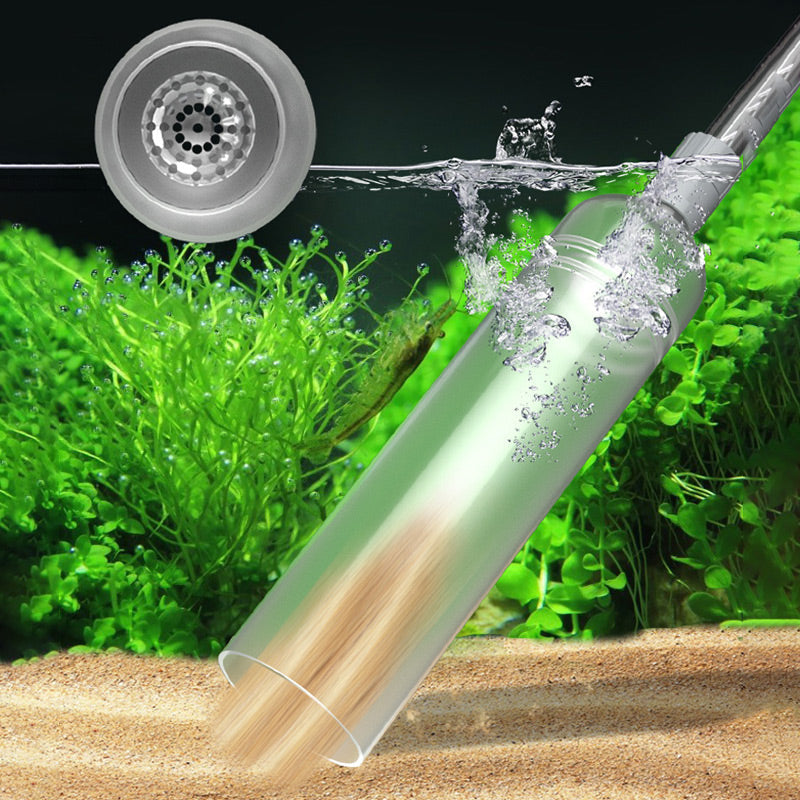 Siphon-Bodenreiniger für Aquarien
