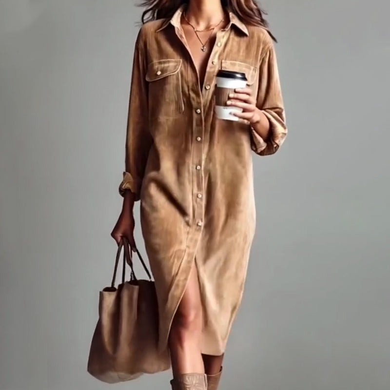 💜 LETZTER TAG DER AKTION – 52 % RABATT 💜Lässiges Modekleid für Frauen