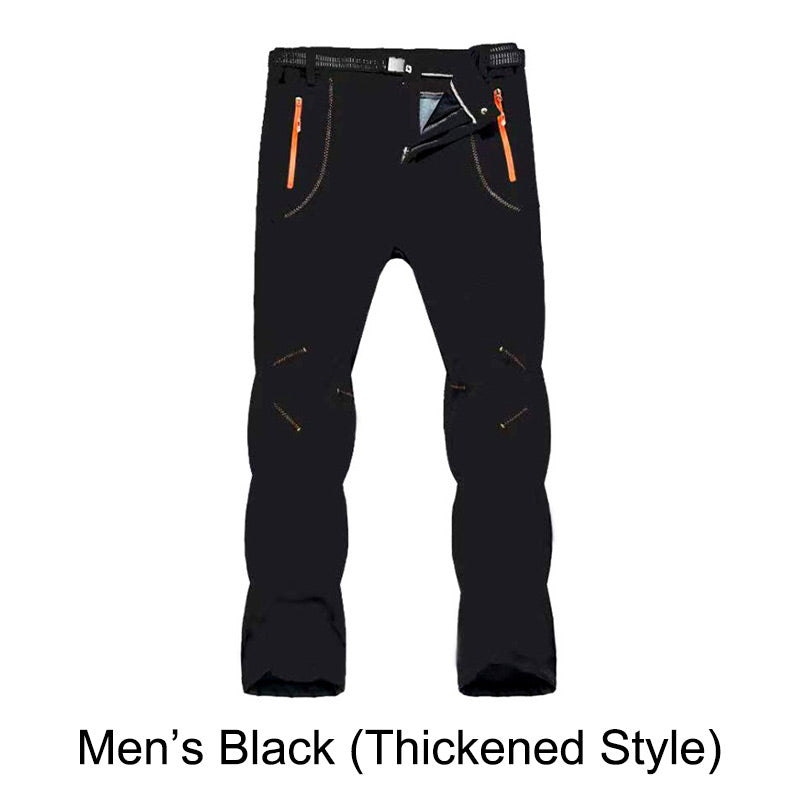 🌀🔥Solange der Vorrat reicht 40 % Rabatt!🎉👖Winddichte, wasserdichte, warme Wanderhose mit elastischem Bund