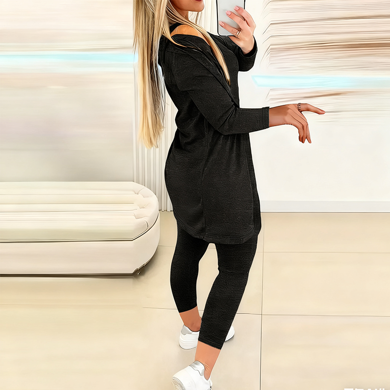 Damen lässiges und stilvolles 3-teiliges Set