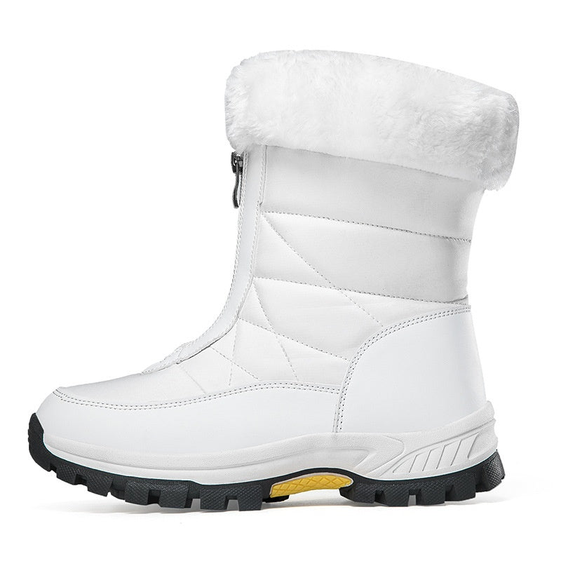 🔥Solange der Vorrat reicht 50 % Rabatt!🎉Rutschfeste, warme Schneestiefel mit Reißverschluss für Damen