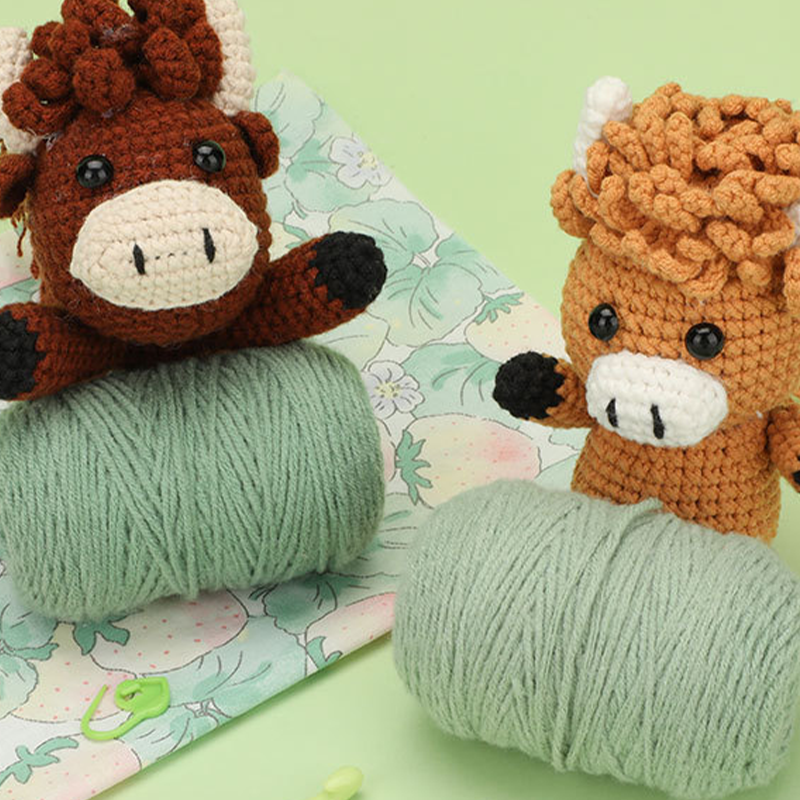 🔥Solange der Vorrat reicht 60 % Rabatt!🎉DIY-Set zum Handstricken von Tieren für Anfänger