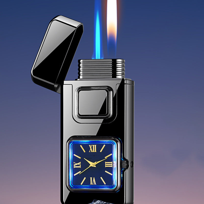 🕒 Zeitlich begrenzter Flash-Sale: 50 % Rabatt! ✨ Multifunktionales Feuerzeug mit integrierter Uhr – elegant und tragbar 🔥⌚