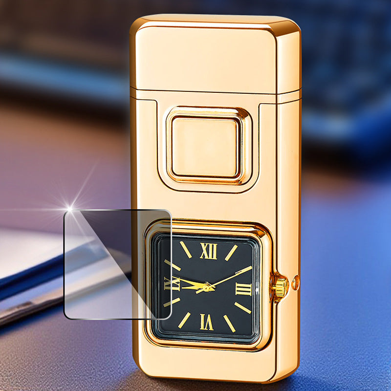 🕒 Zeitlich begrenzter Flash-Sale: 50 % Rabatt! ✨ Multifunktionales Feuerzeug mit integrierter Uhr – elegant und tragbar 🔥⌚