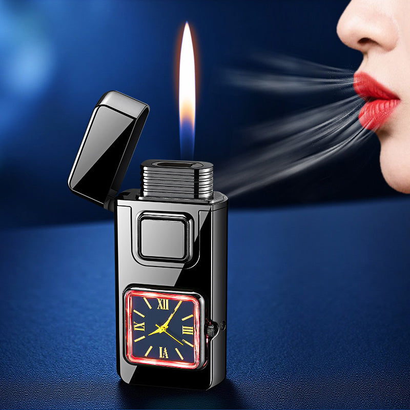 🕒 Zeitlich begrenzter Flash-Sale: 50 % Rabatt! ✨ Multifunktionales Feuerzeug mit integrierter Uhr – elegant und tragbar 🔥⌚