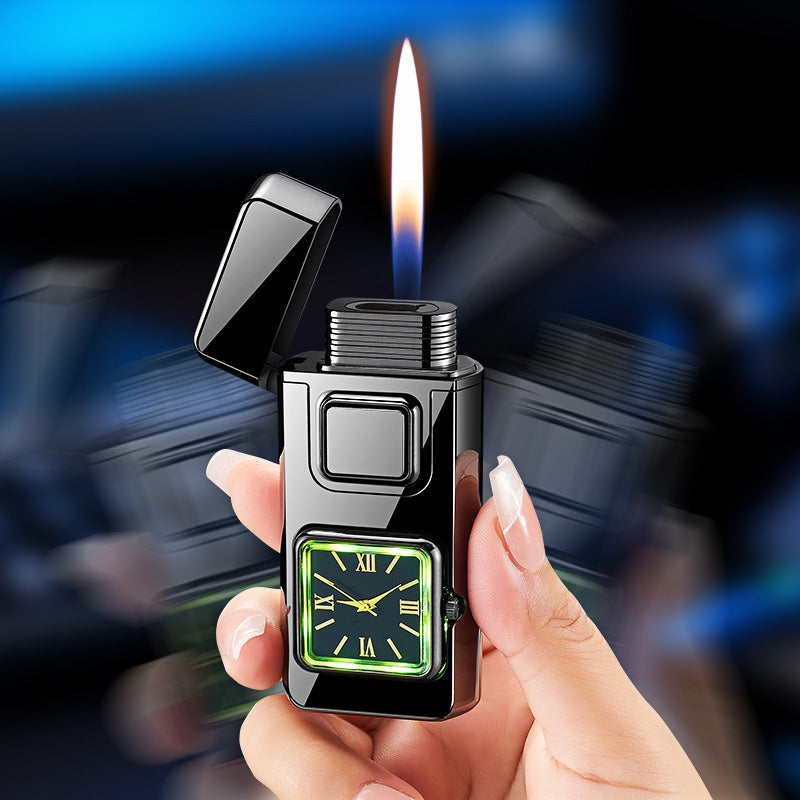 🕒 Zeitlich begrenzter Flash-Sale: 50 % Rabatt! ✨ Multifunktionales Feuerzeug mit integrierter Uhr – elegant und tragbar 🔥⌚
