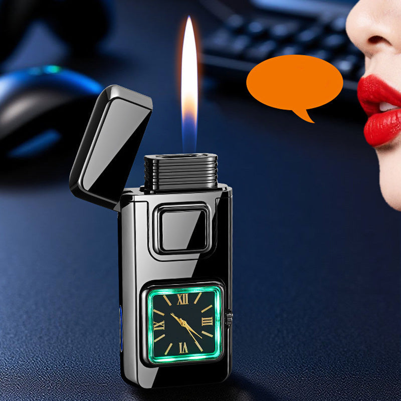 🕒 Zeitlich begrenzter Flash-Sale: 50 % Rabatt! ✨ Multifunktionales Feuerzeug mit integrierter Uhr – elegant und tragbar 🔥⌚