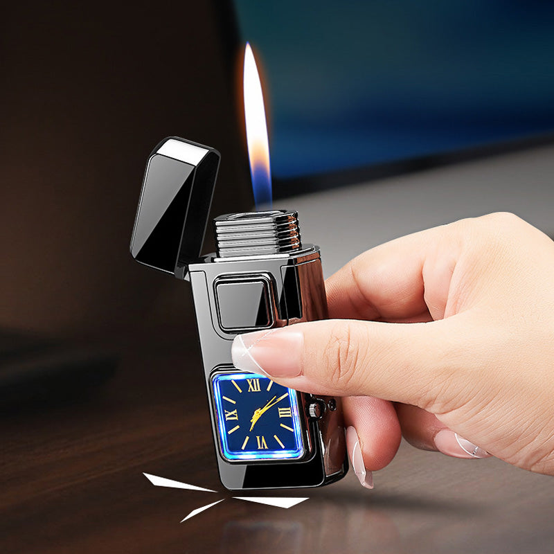 🕒 Zeitlich begrenzter Flash-Sale: 50 % Rabatt! ✨ Multifunktionales Feuerzeug mit integrierter Uhr – elegant und tragbar 🔥⌚