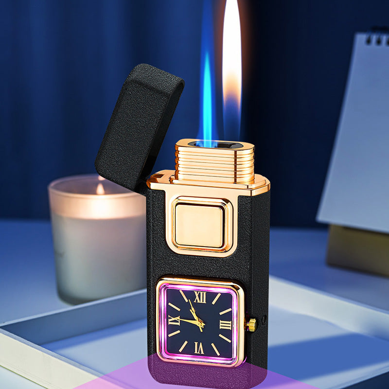 🕒 Zeitlich begrenzter Flash-Sale: 50 % Rabatt! ✨ Multifunktionales Feuerzeug mit integrierter Uhr – elegant und tragbar 🔥⌚