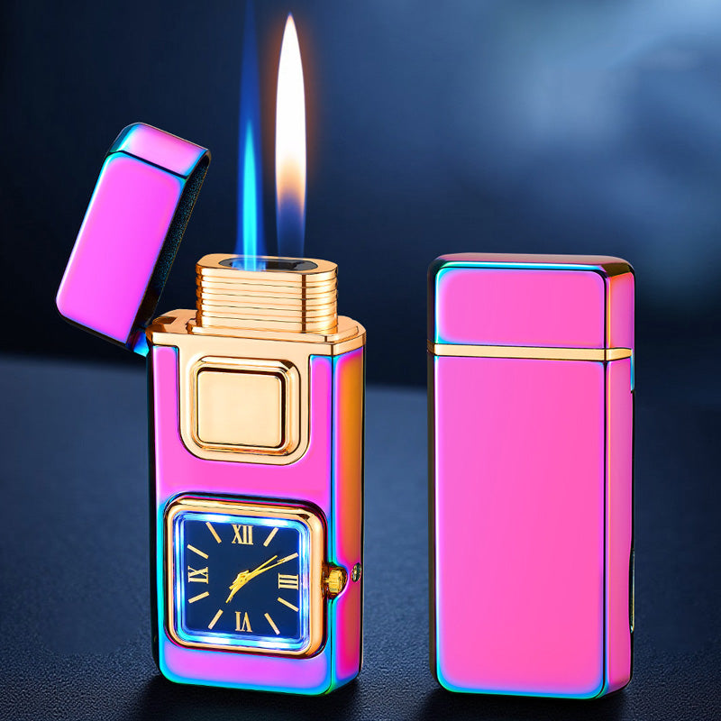 🕒 Zeitlich begrenzter Flash-Sale: 50 % Rabatt! ✨ Multifunktionales Feuerzeug mit integrierter Uhr – elegant und tragbar 🔥⌚