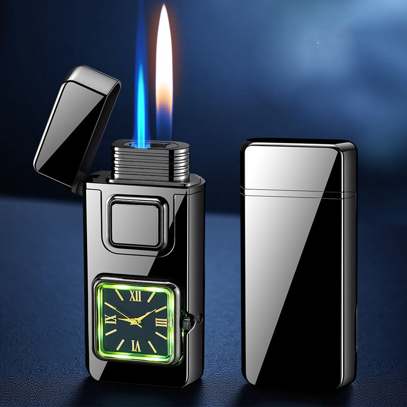 🕒 Zeitlich begrenzter Flash-Sale: 50 % Rabatt! ✨ Multifunktionales Feuerzeug mit integrierter Uhr – elegant und tragbar 🔥⌚