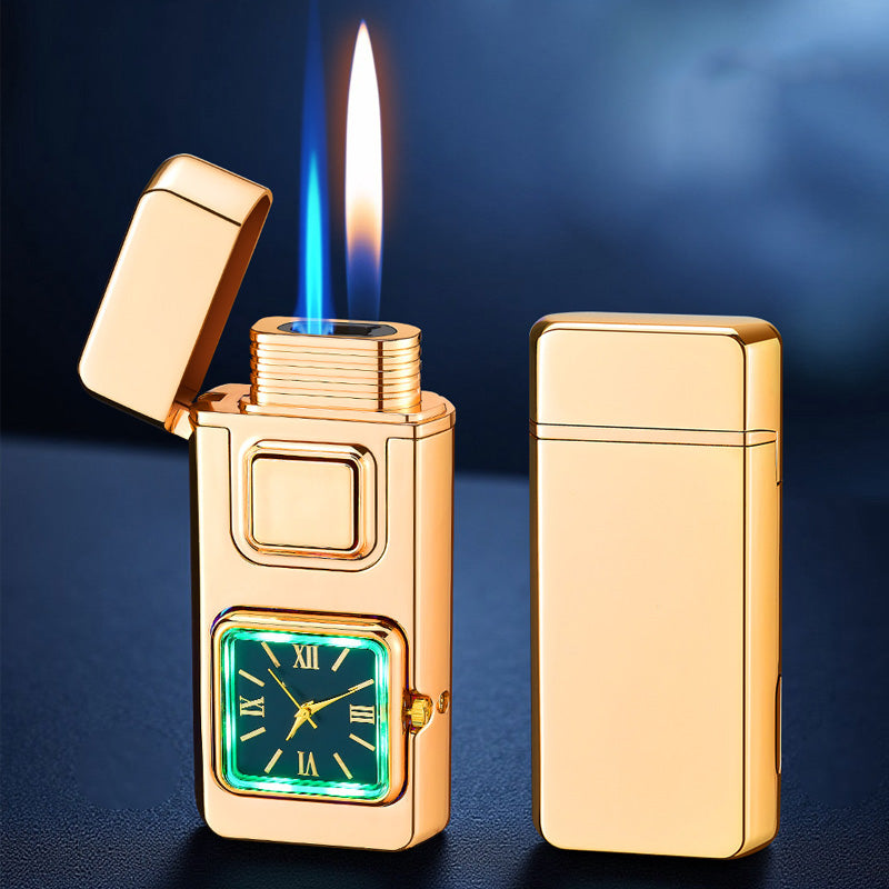 🕒 Zeitlich begrenzter Flash-Sale: 50 % Rabatt! ✨ Multifunktionales Feuerzeug mit integrierter Uhr – elegant und tragbar 🔥⌚