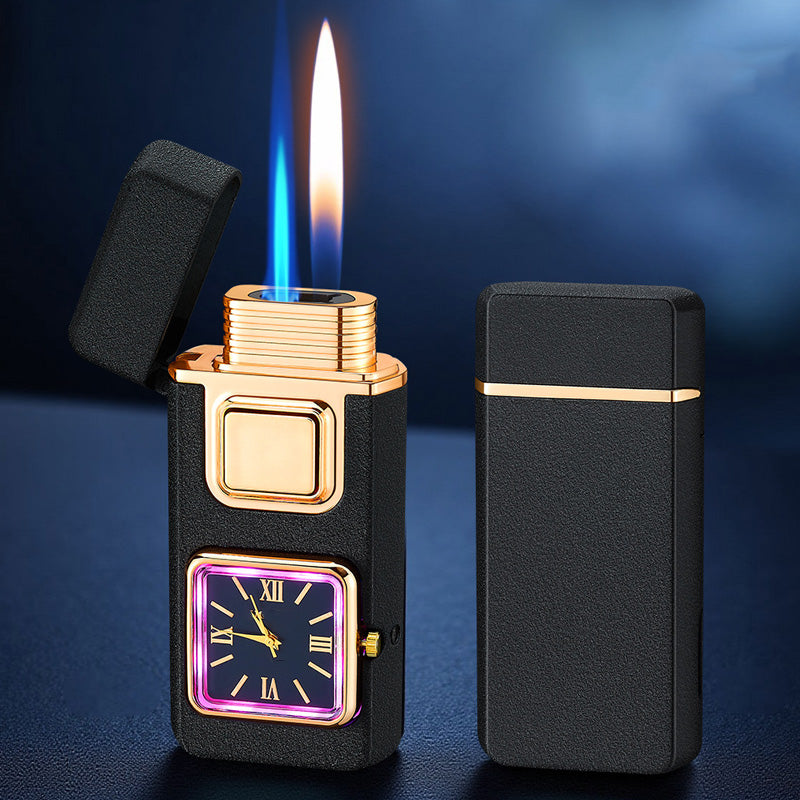 🕒 Zeitlich begrenzter Flash-Sale: 50 % Rabatt! ✨ Multifunktionales Feuerzeug mit integrierter Uhr – elegant und tragbar 🔥⌚