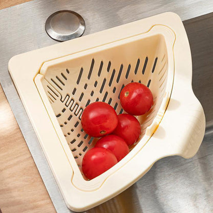 🔥Solange der Vorrat reicht 50% Rabatt!🎉Magnetic Suction Space-Saving Corner Sink Strainer