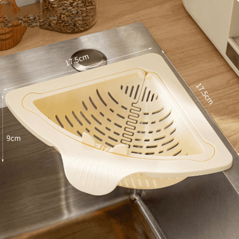 🔥Solange der Vorrat reicht 50% Rabatt!🎉Magnetic Suction Space-Saving Corner Sink Strainer