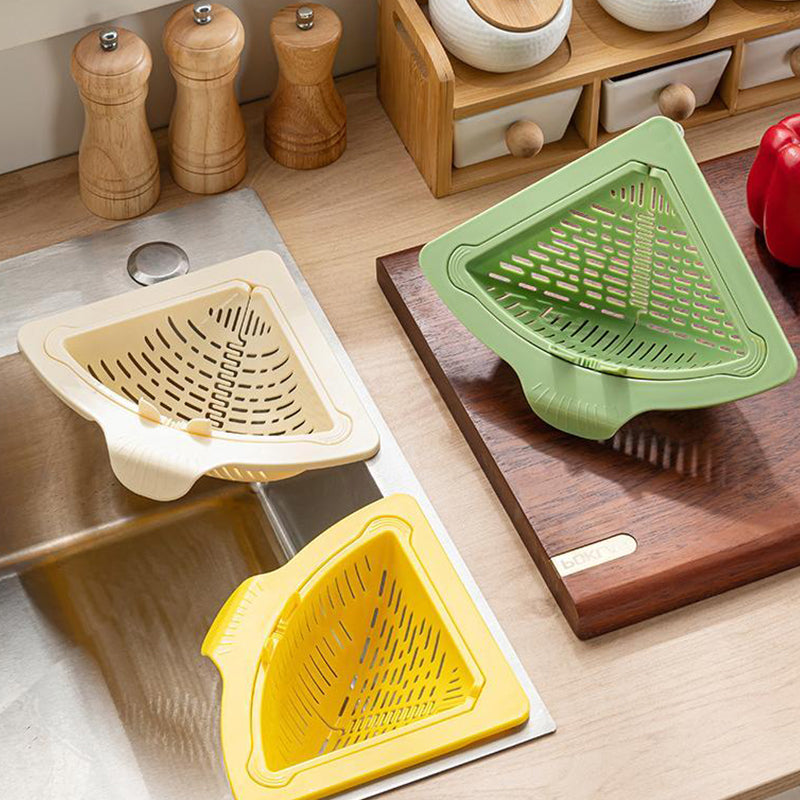 🔥Solange der Vorrat reicht 50% Rabatt!🎉Magnetic Suction Space-Saving Corner Sink Strainer