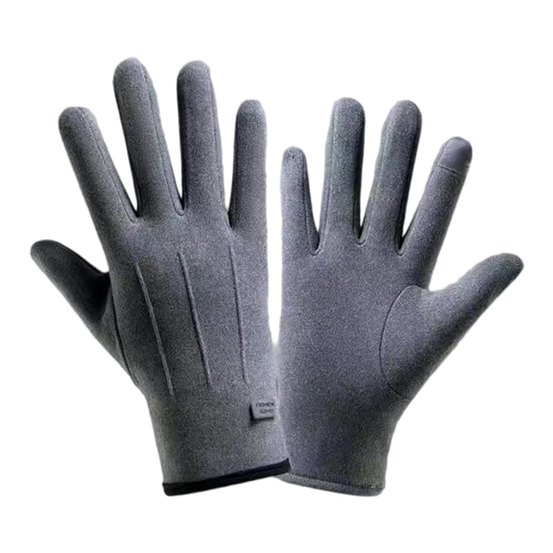 Winddichte, warme Handschuhe mit Touchscreen-Funktion und rutschfestem Griff