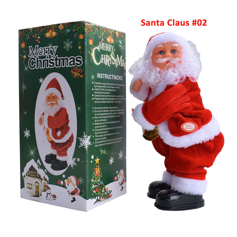 🔥Weihnachtsrabatt 50 %🎄🎁🎅Elektrischer tanzender Musik-Weihnachtsmann