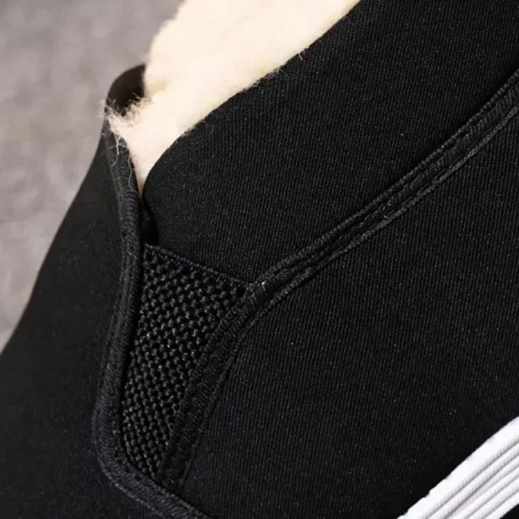 🔥Letzter Tag des Ausverkaufs 50 % Rabatt🔥Baumwollschuhe mit superwarmem Kunstfellfutter und rutschfester Sohle für Herren