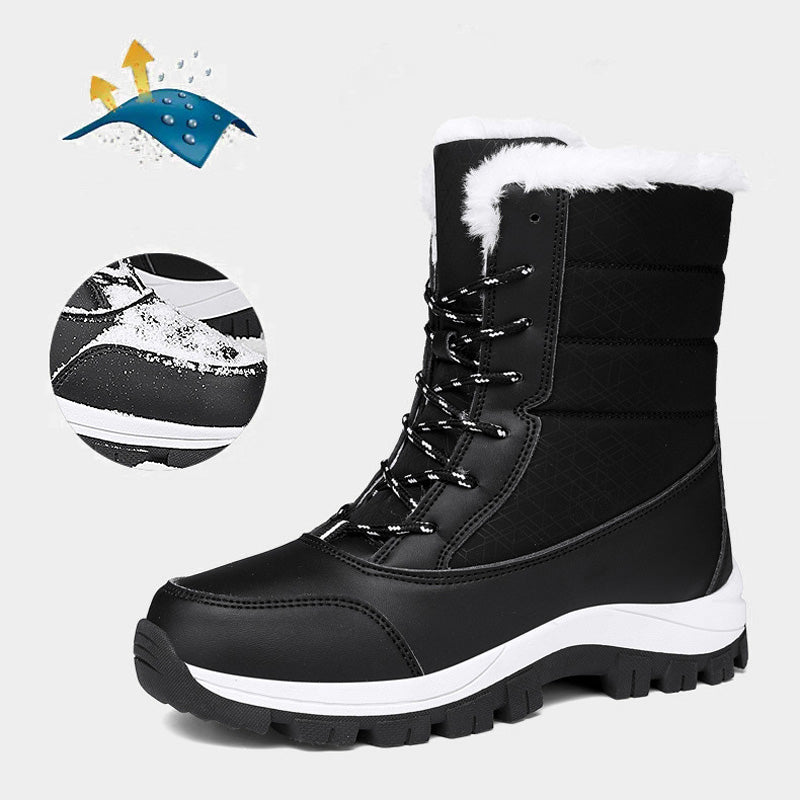 👢 60% RABATT! ❄️ Wasserdichte Damen-Winterstiefel – Wärmeisoliert, Rutschfest & Ganzjahreskomfort 🧥