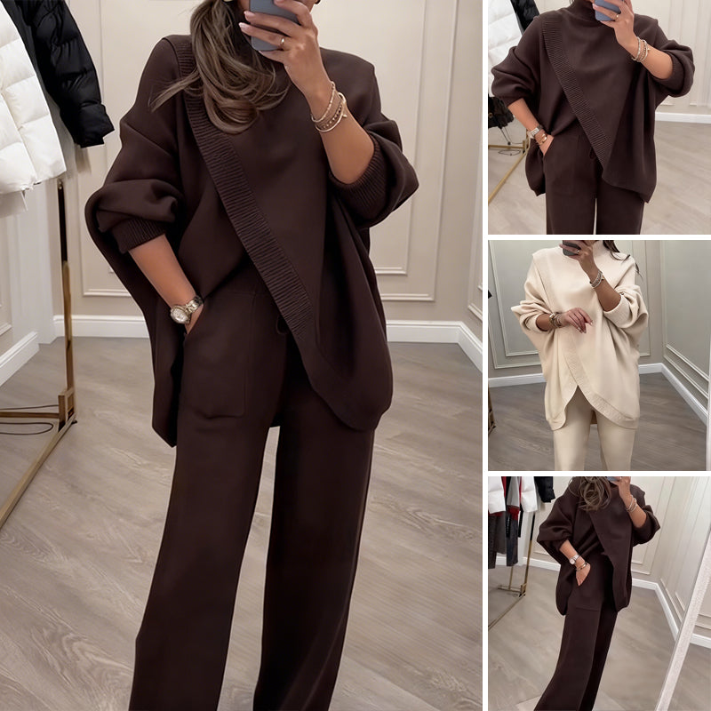 🔥Black-Friday-Mega-Angebot – 50 % Rabatt!🔥Damen Oversize-Pullover & Hose Set