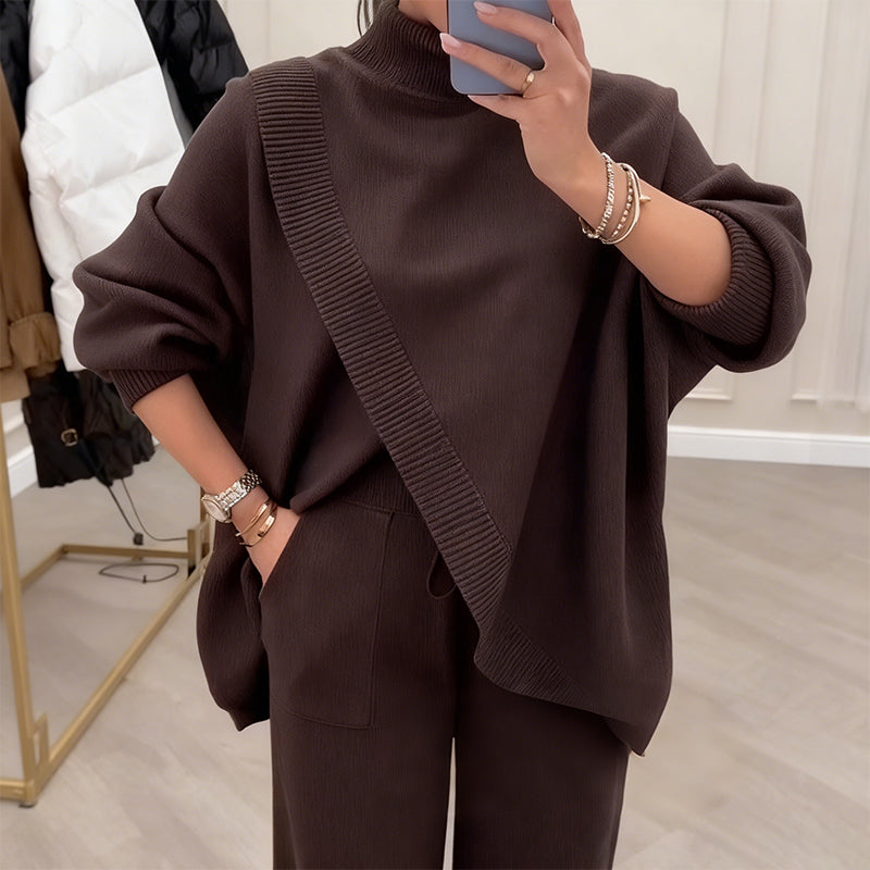 🔥Black-Friday-Mega-Angebot – 50 % Rabatt!🔥Damen Oversize-Pullover & Hose Set
